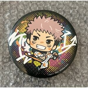 Jujutsu Kaisen Yuji Itadori Graffiti X Battle 4” Anime Can Badge Pin